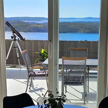 Sea View Spacious Archipelago Apartment Sibenik